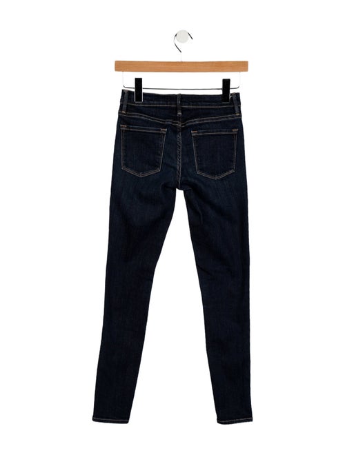FRAME Low-Rise Skinny Leg Jeans