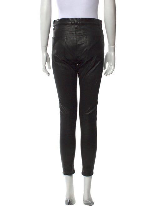 FRAME Lamb Leather Skinny Leg Pants