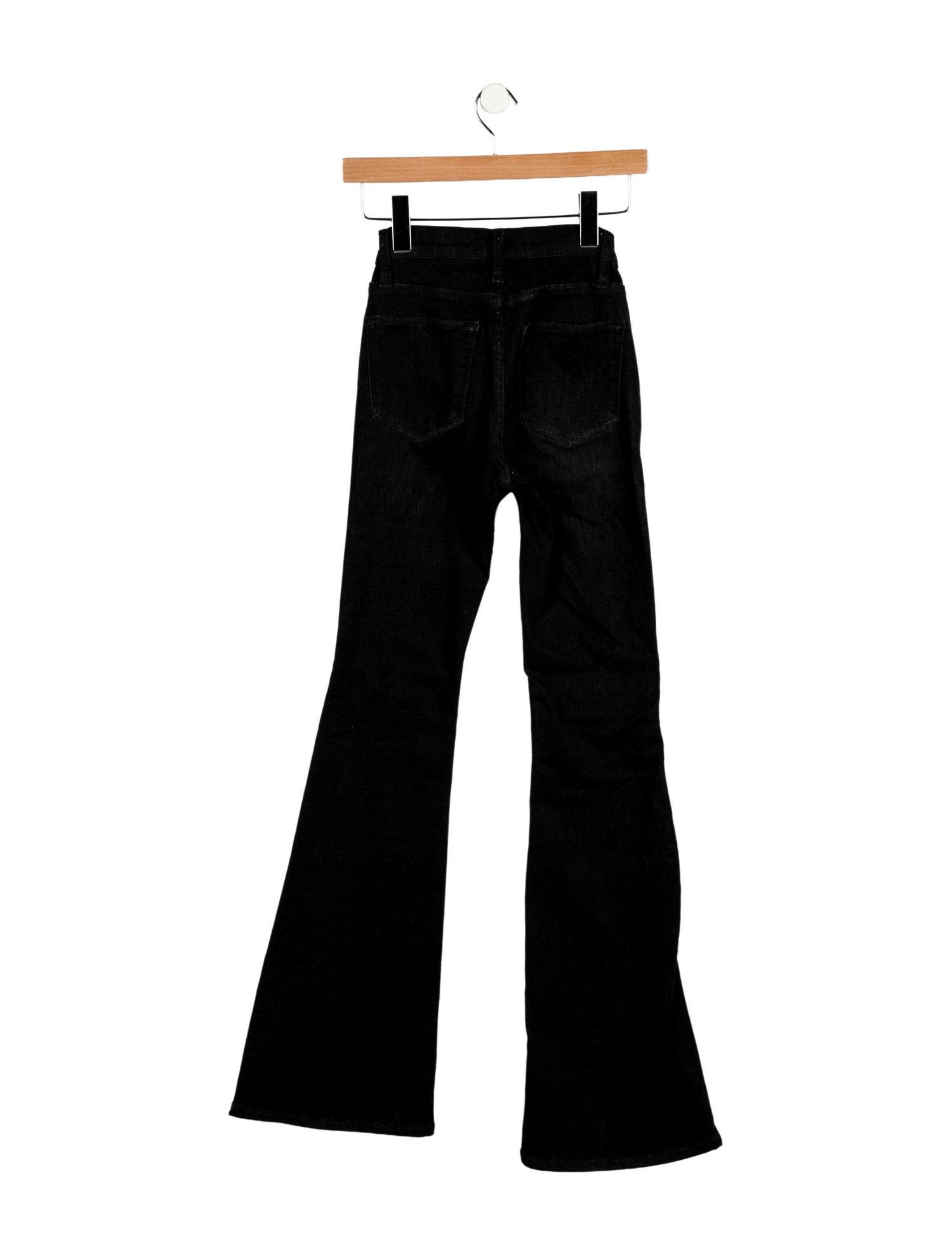 FRAME Mid-Rise Wide Leg Jeans