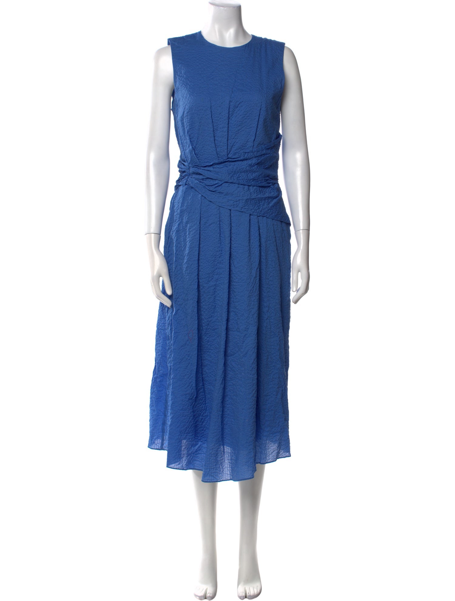 FRAME Crew Neck Long Dress