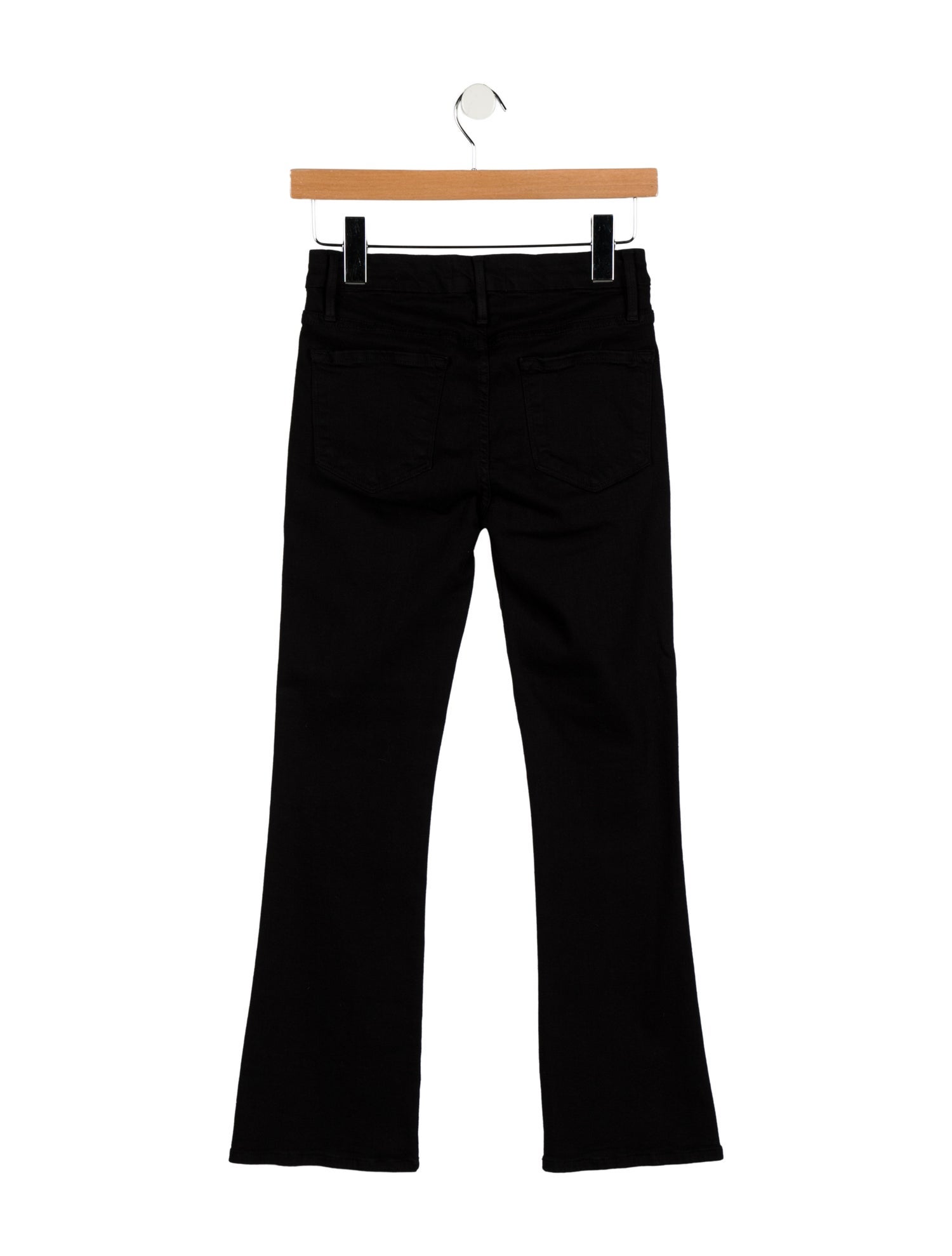FRAME Mid-Rise Straight Leg Jeans