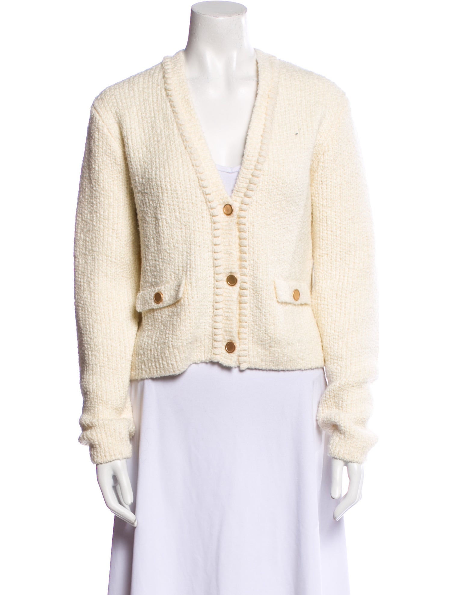 FRAME Wool V-Neck Sweater