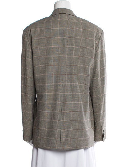 FRAME Plaid Print Blazer