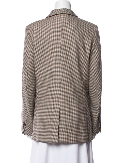 FRAME Houndstooth Print Blazer