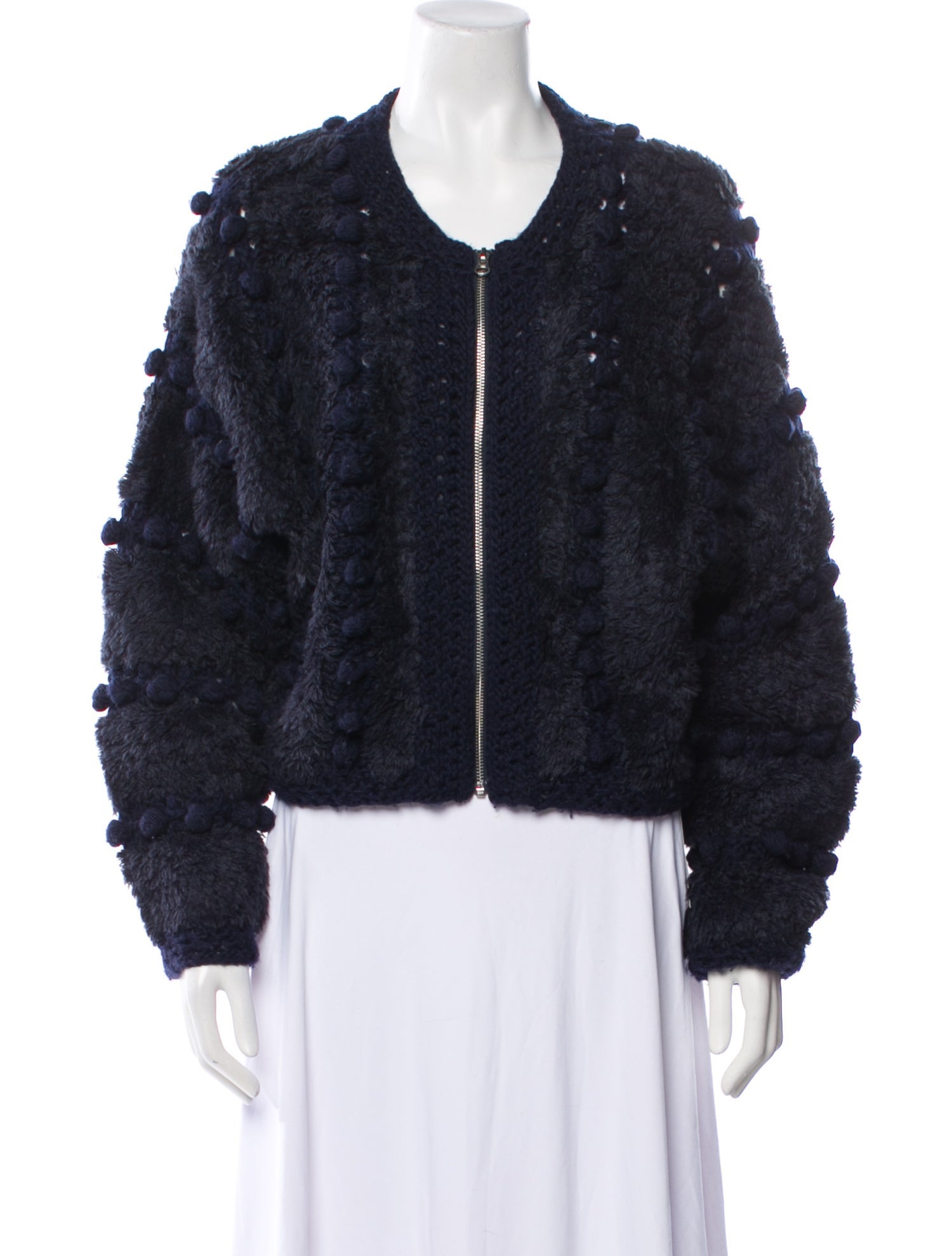 FRAME Faux Fur Jacket