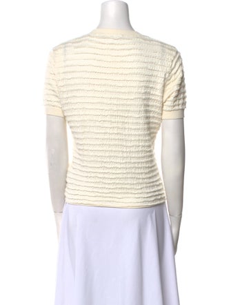 FRAME Silk Crew Neck T-Shirt