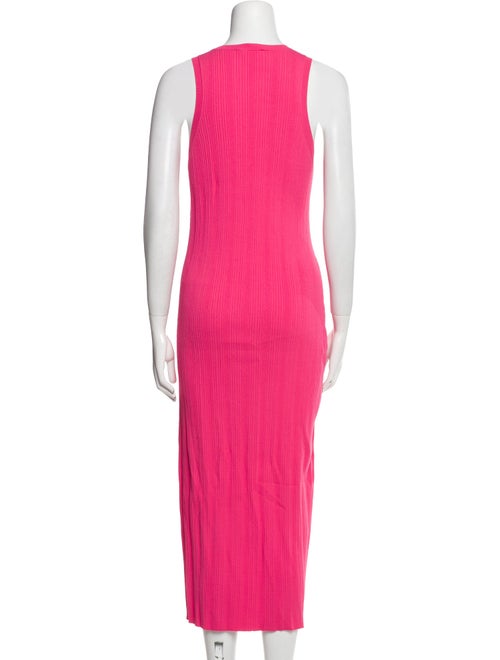 FRAME Scoop Neck Long Dress