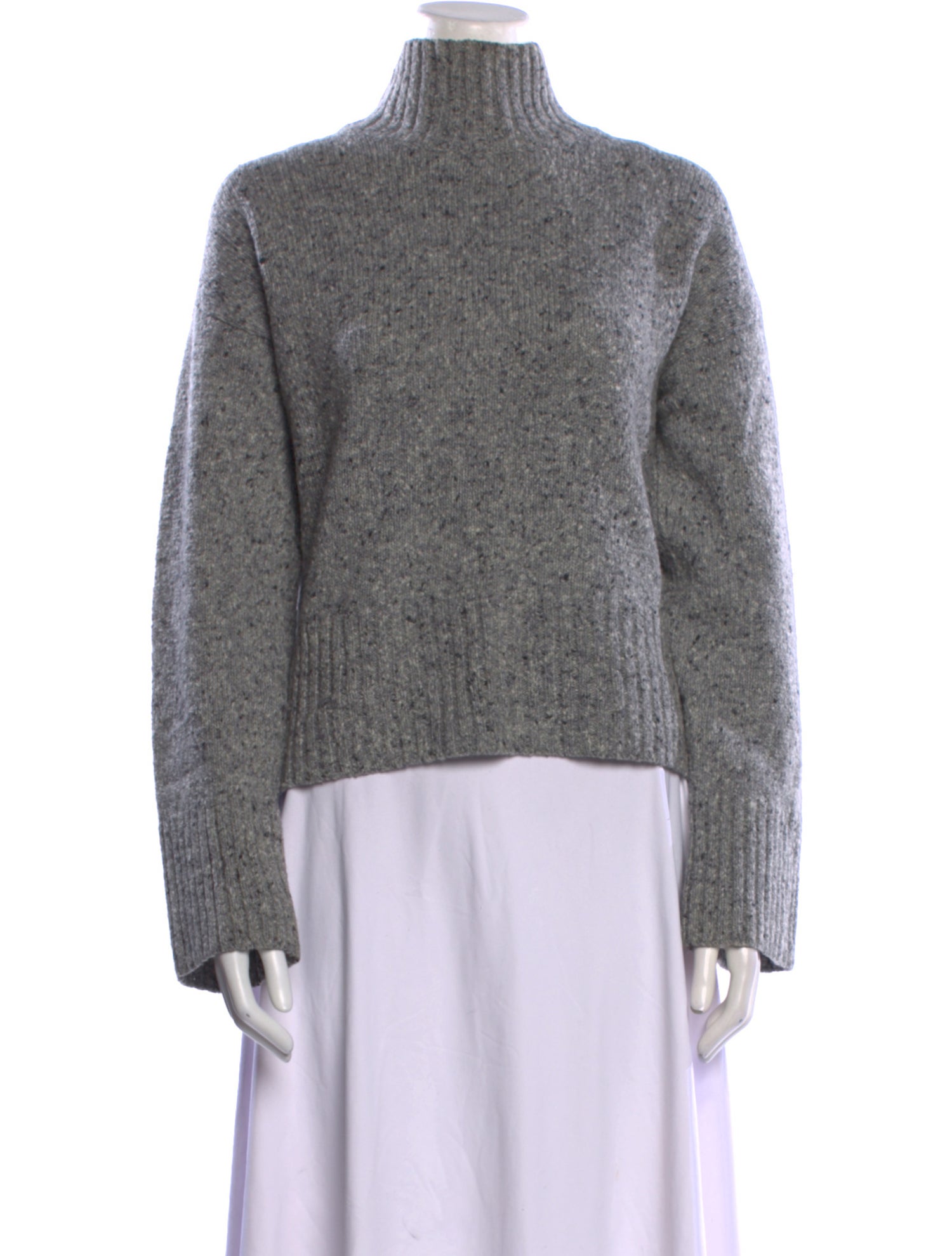 FRAME Wool Mock Neck Sweater