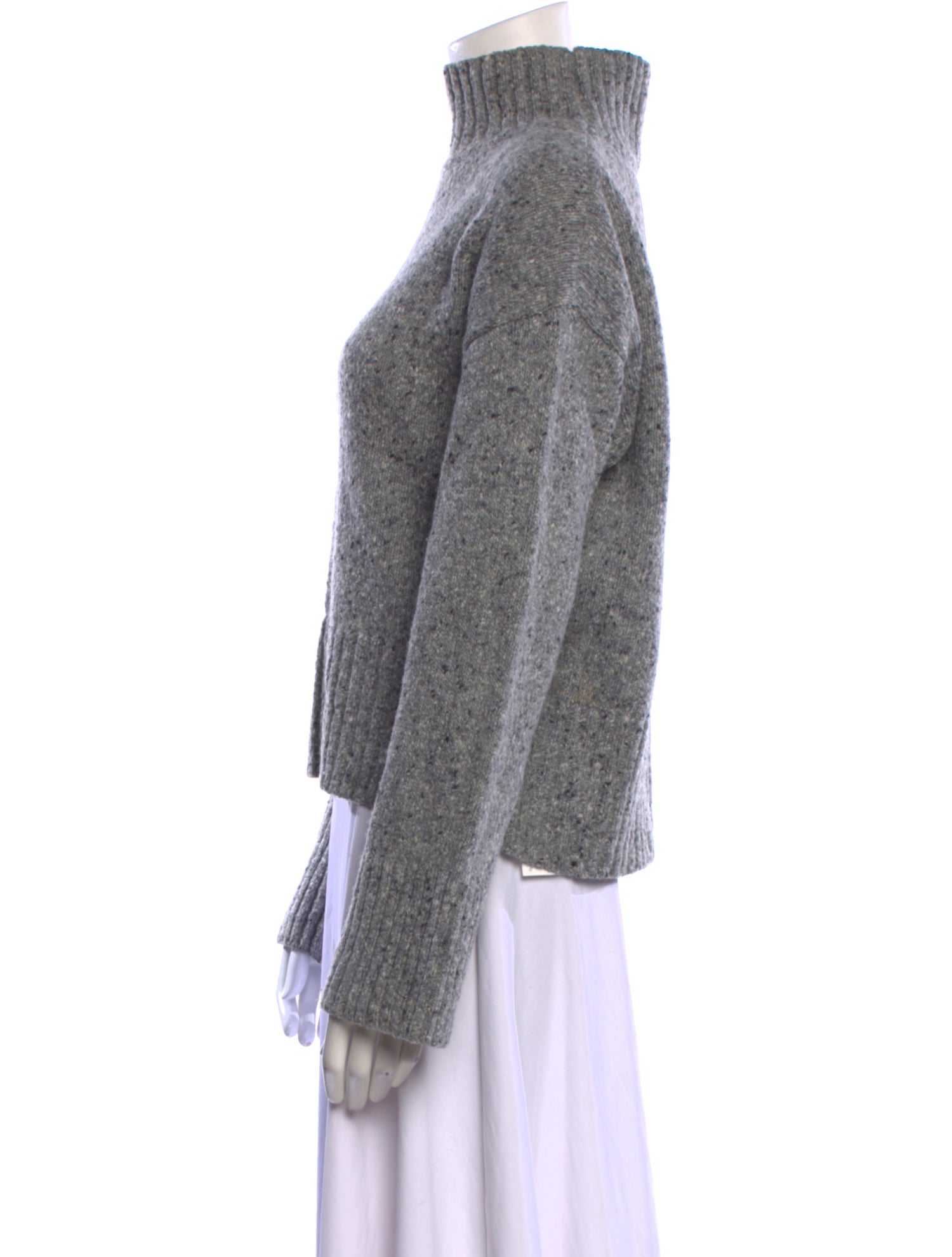 FRAME Wool Mock Neck Sweater