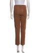 FRAME Lamb Leather Straight Leg Pants