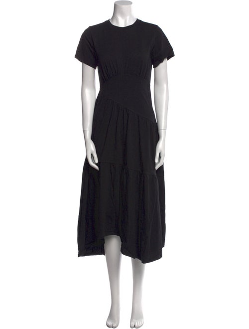 FRAME Crew Neck Long Dress