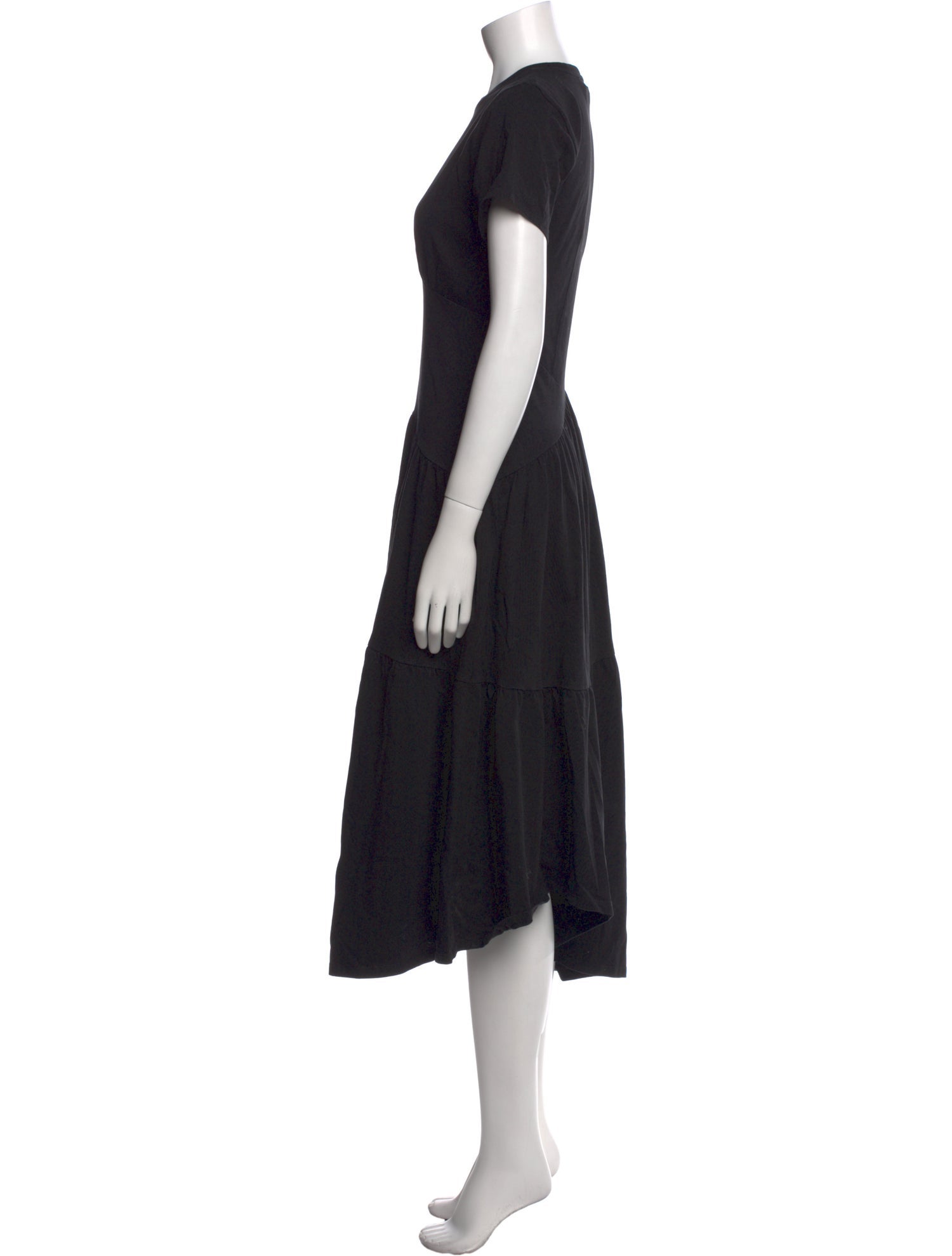 FRAME Crew Neck Long Dress