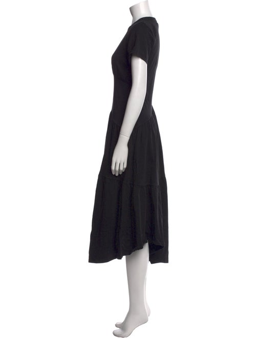 FRAME Crew Neck Long Dress