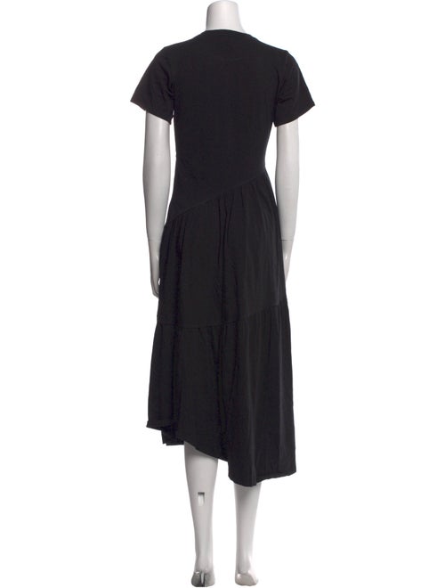 FRAME Crew Neck Long Dress