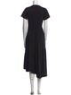 FRAME Crew Neck Long Dress