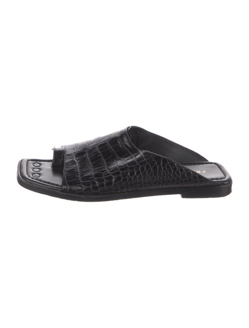 FRAME Leather Printed Slides