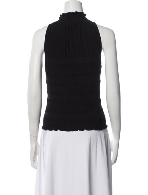 FRAME Mock Neck Sleeveless Top