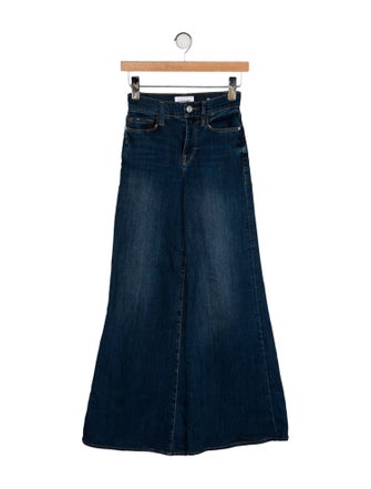 FRAME Wide Leg Pants