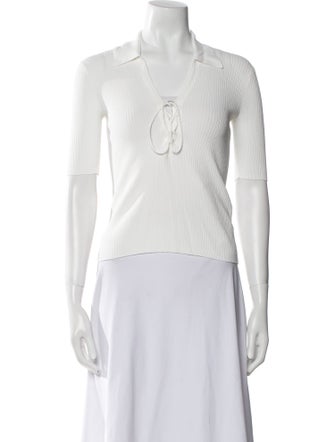 FRAME Three-Quarter Sleeve Top