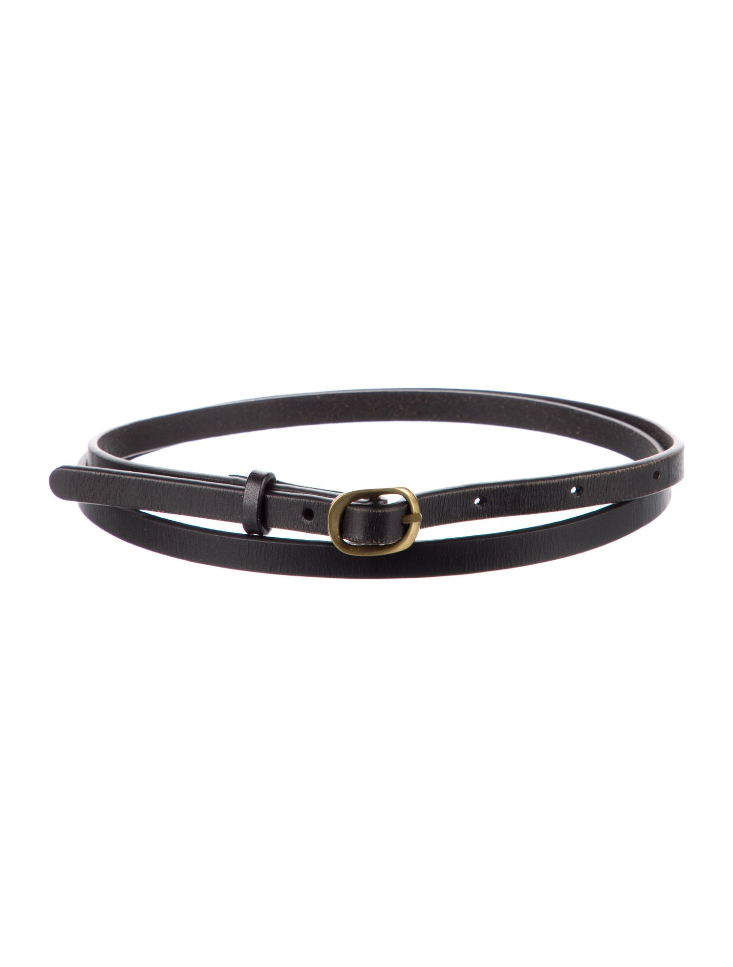 FRAME Skinny Leather Belt
