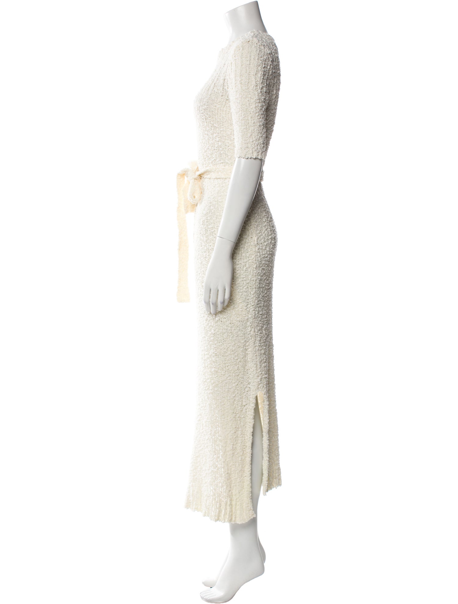 FRAME Crew Neck Long Dress