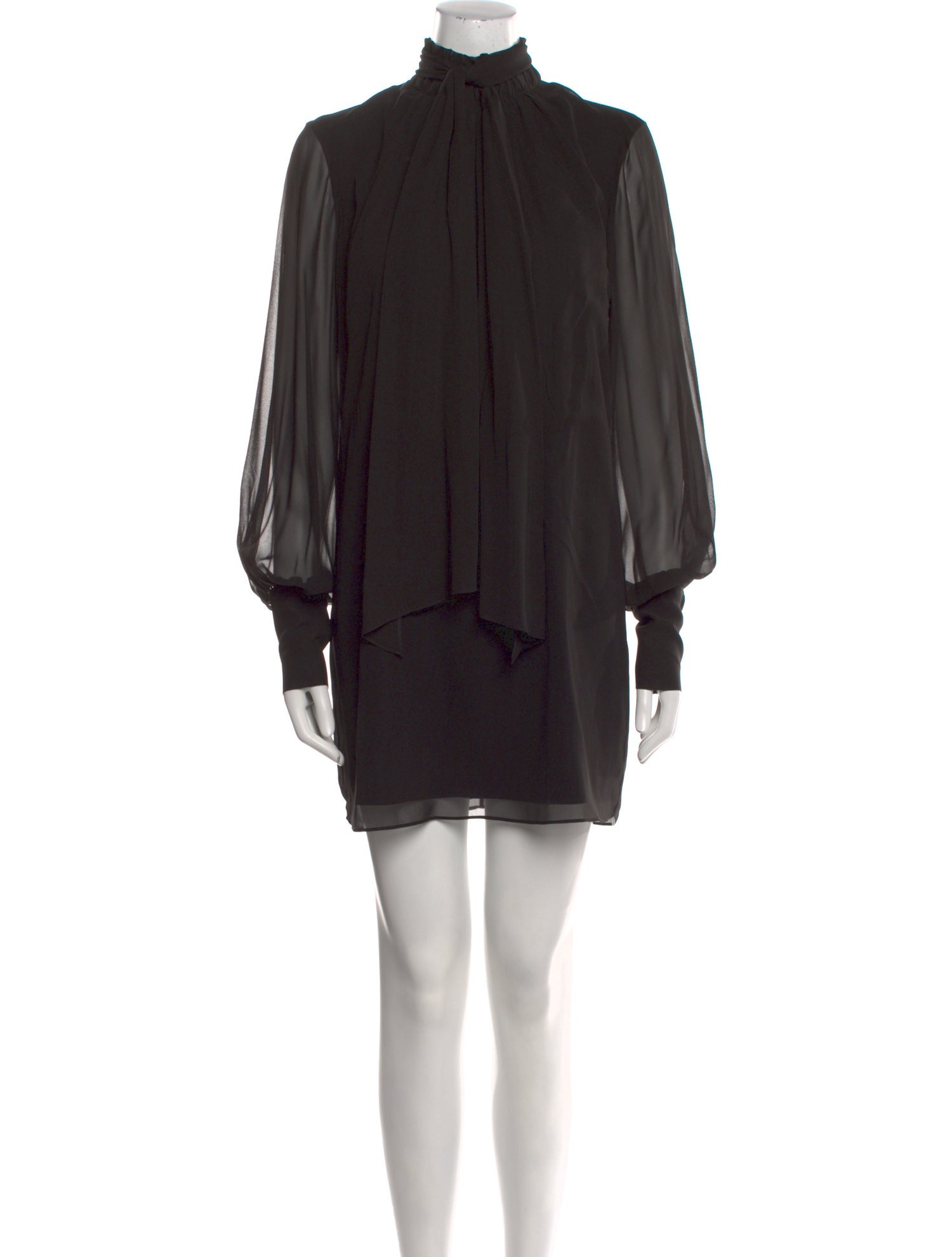 FRAME Silk Mini Dress