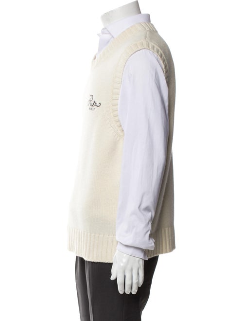 FRAME Cashmere Graphic Print Vest