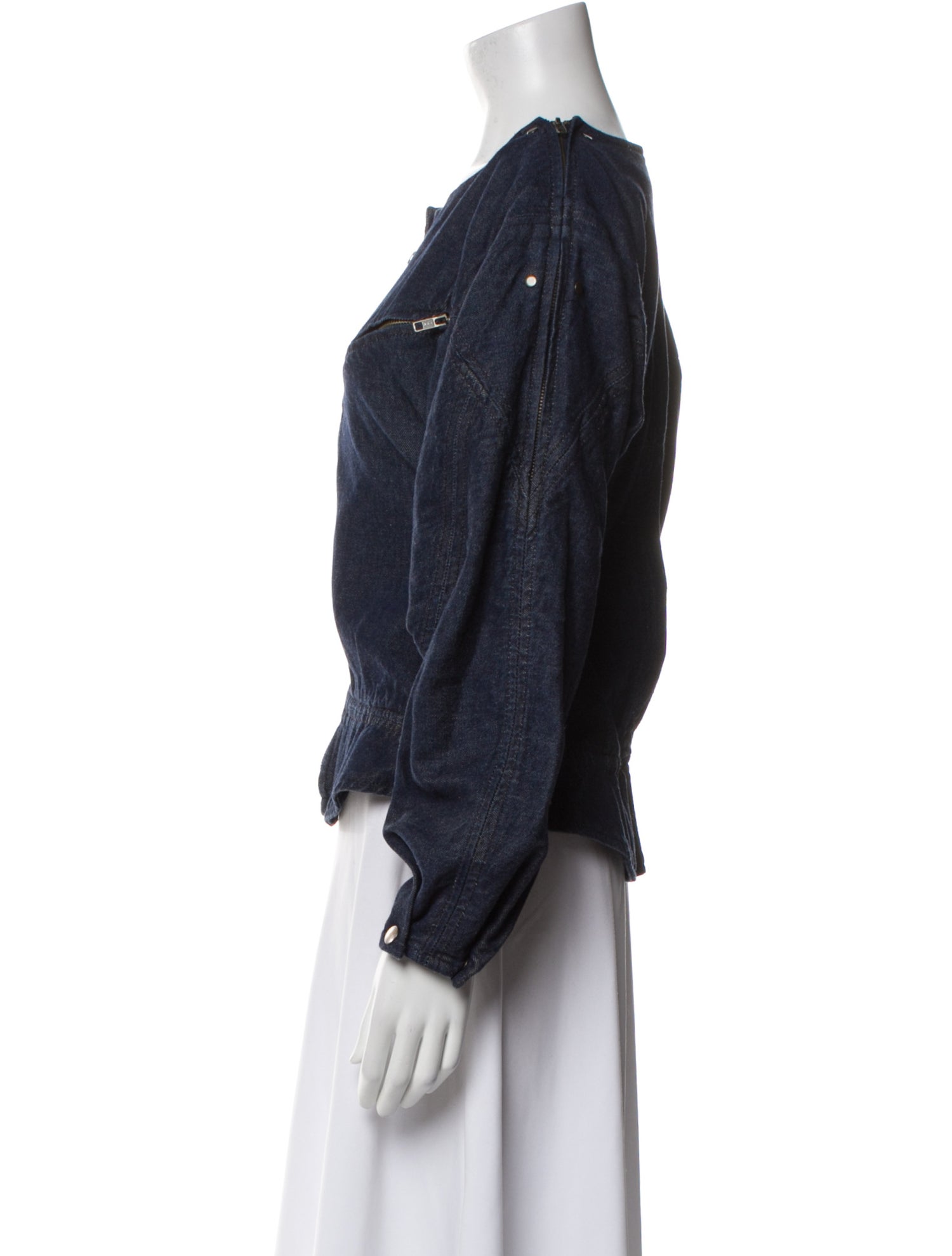 FRAME Plaid Print Denim Jacket