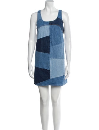 FRAME Printed Mini Dress