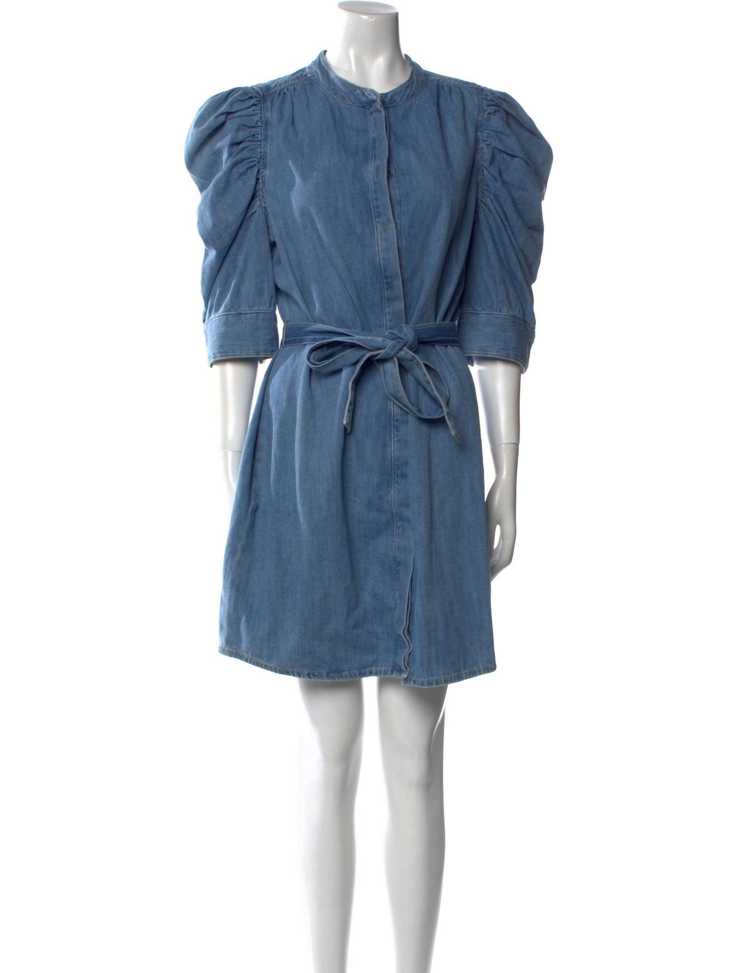 FRAME Crew Neck Mini Dress