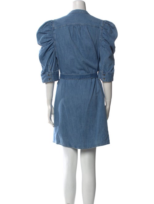 FRAME Crew Neck Mini Dress