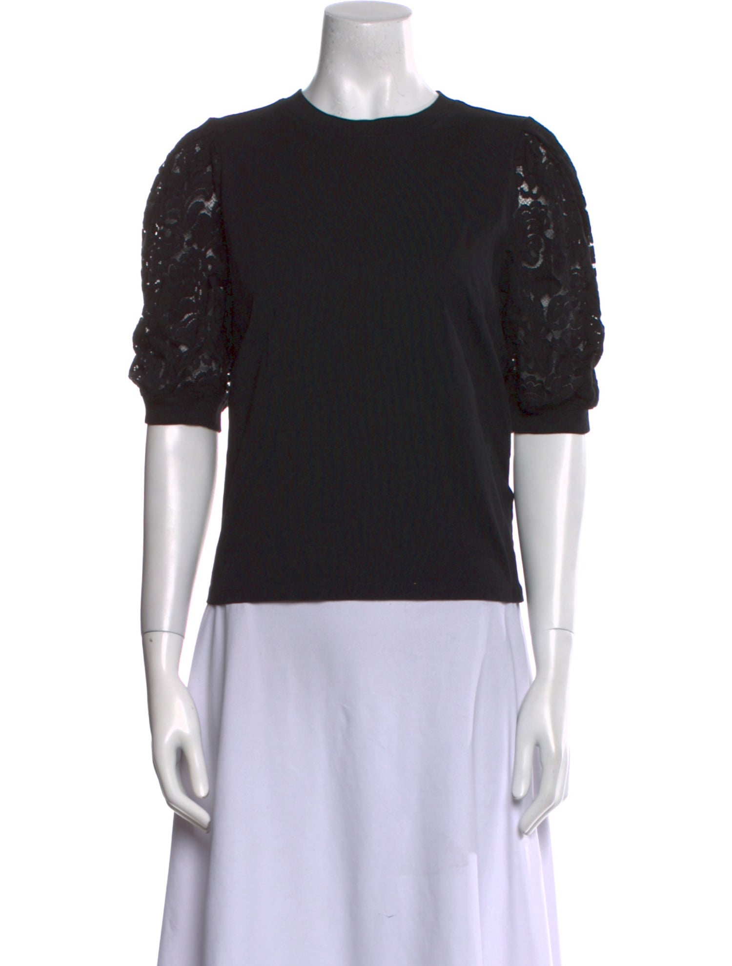 FRAME Crew Neck Short Sleeve Top