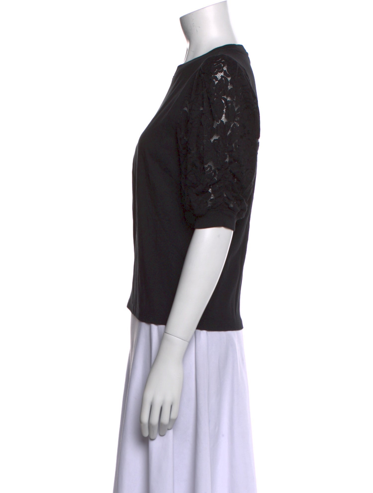 FRAME Crew Neck Short Sleeve Top