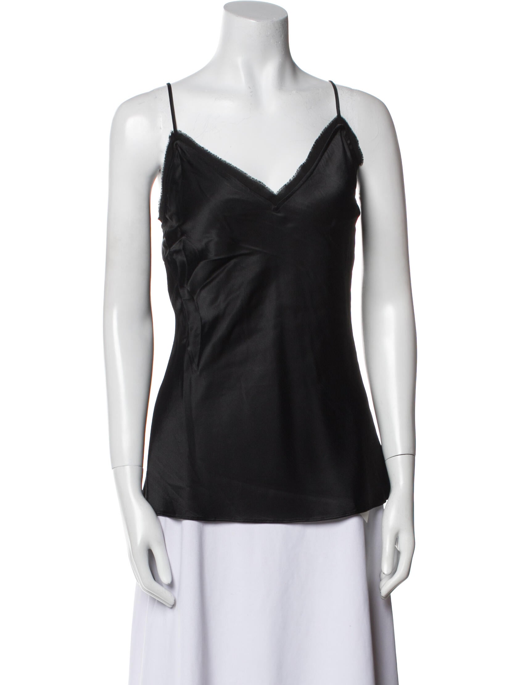 FRAME V-Neck Sleeveless Top