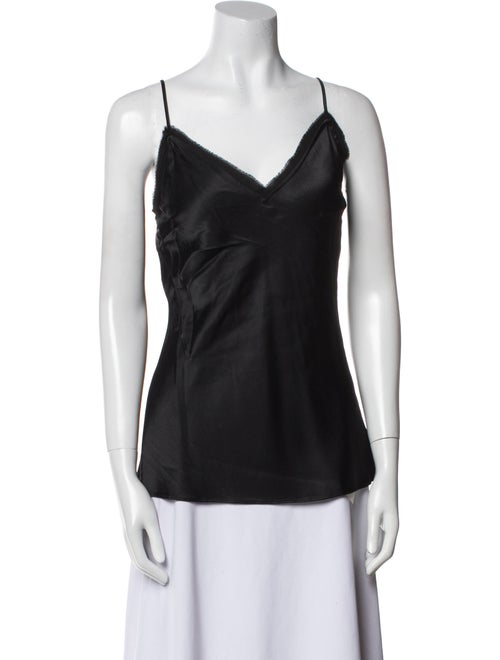 FRAME V-Neck Sleeveless Top