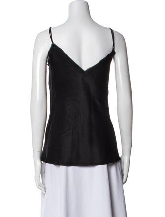 FRAME V-Neck Sleeveless Top