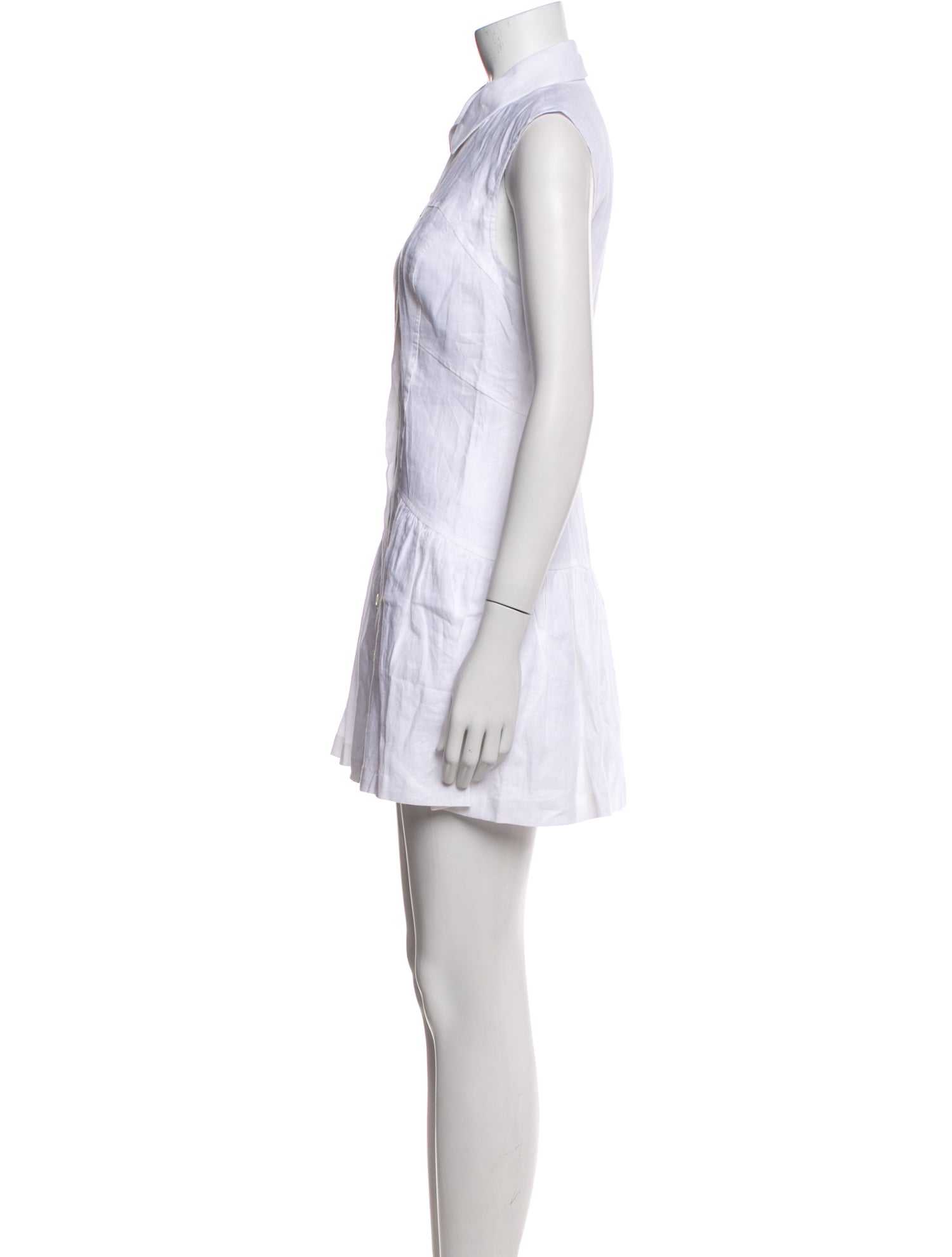 FRAME Linen Mini Dress