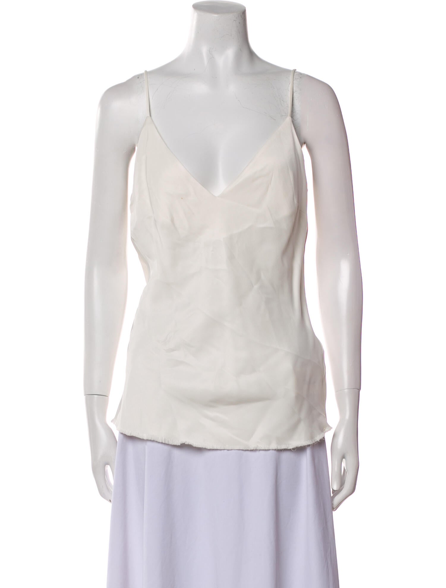 FRAME V-Neck Sleeveless Top