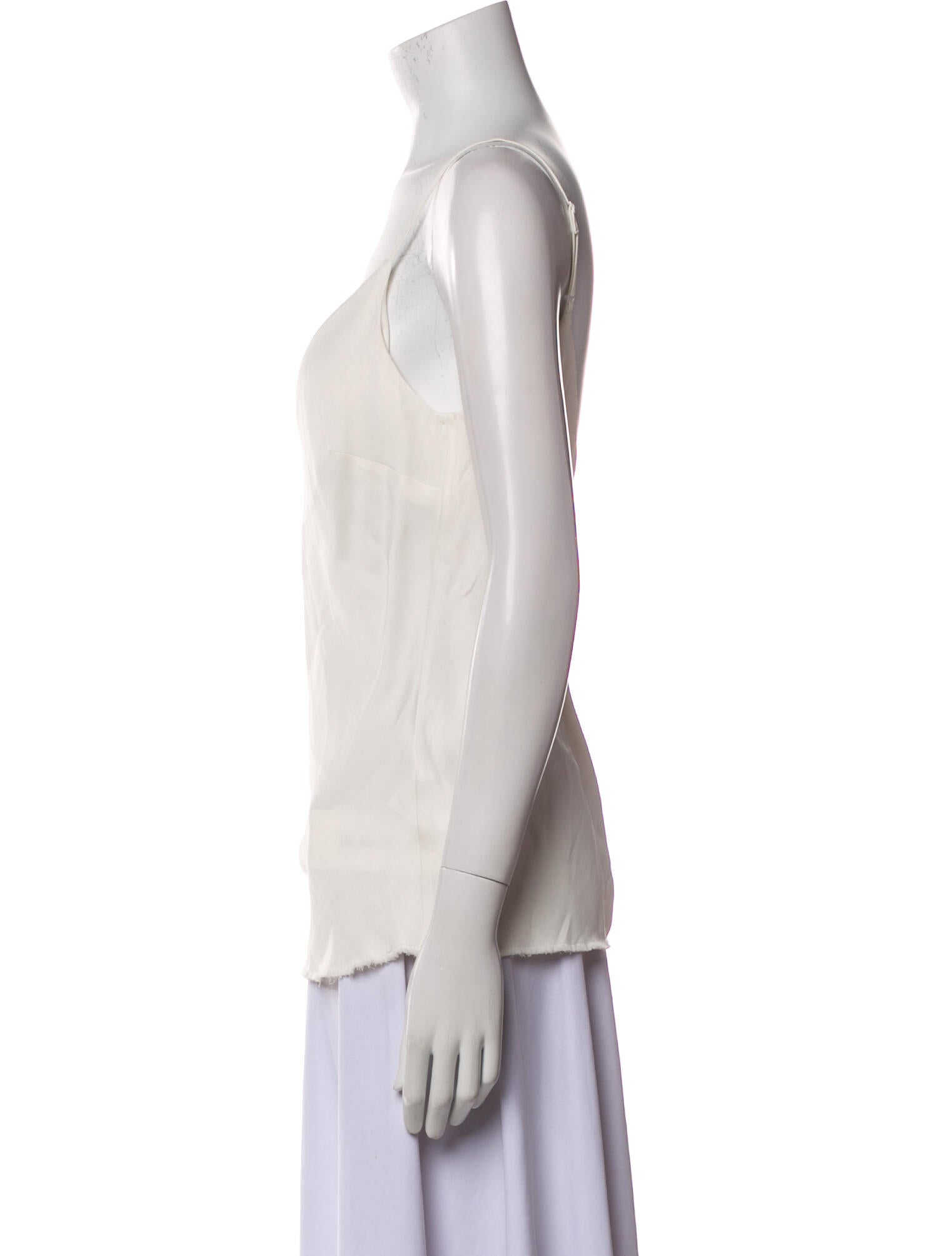 FRAME V-Neck Sleeveless Top