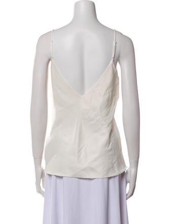 FRAME V-Neck Sleeveless Top