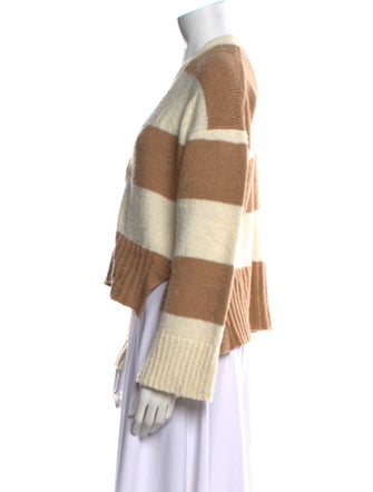 FRAME Virgin Wool Striped Sweater