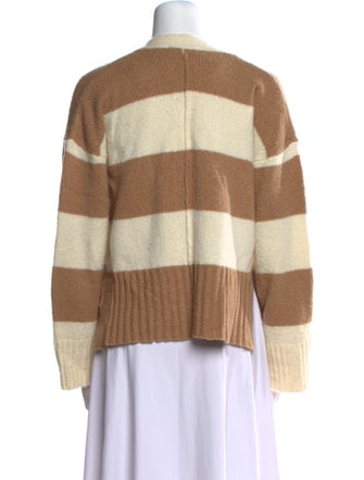 FRAME Virgin Wool Striped Sweater