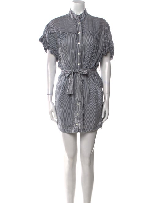 FRAME Striped Mini Dress