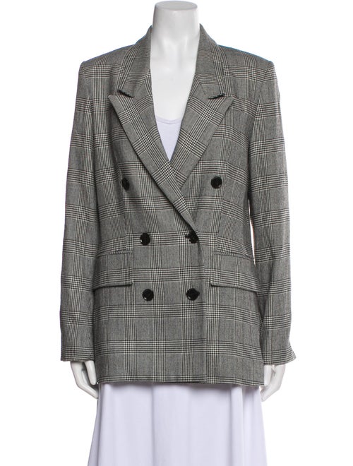FRAME Plaid Print Blazer