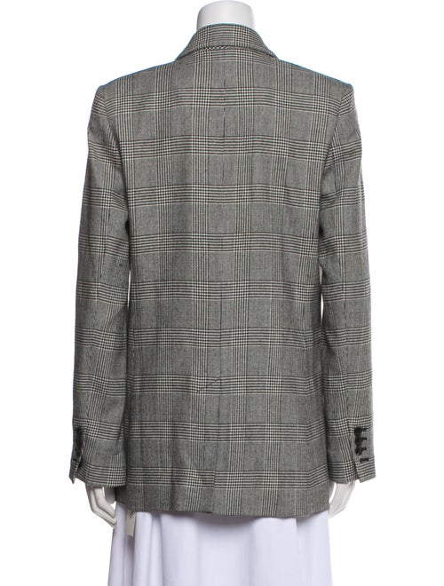 FRAME Plaid Print Blazer