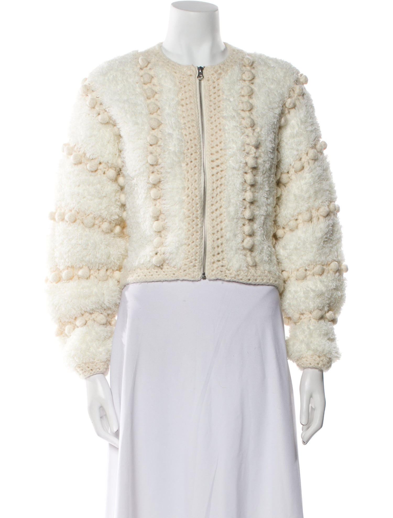 FRAME Faux Fur Jacket