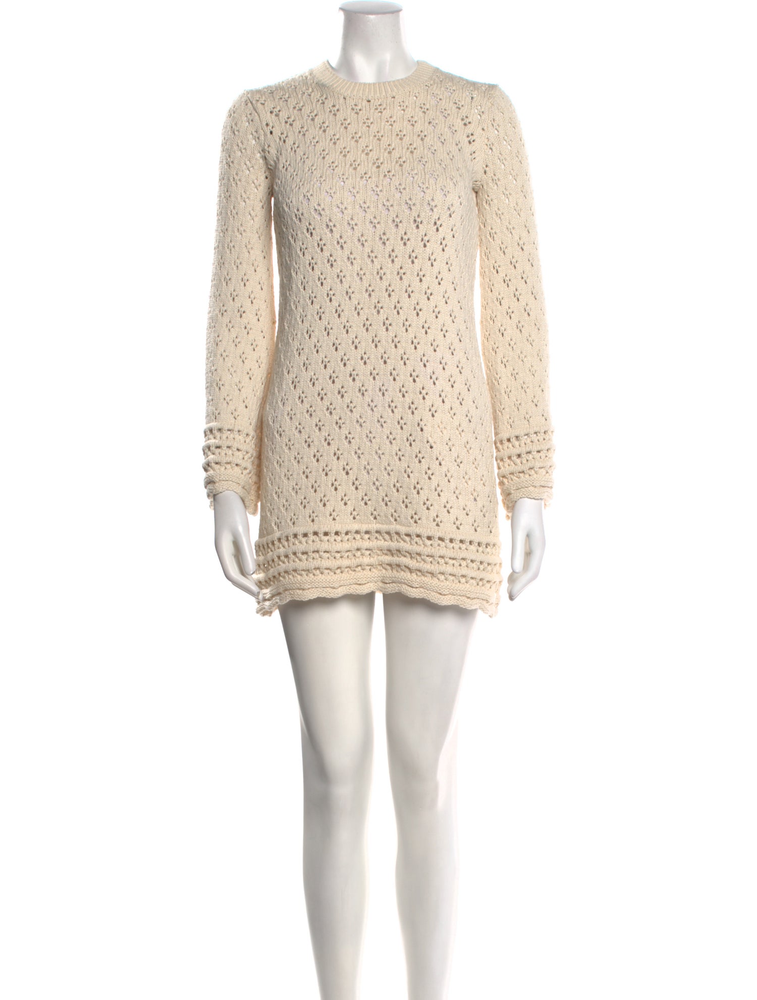 FRAME Crew Neck Mini Dress