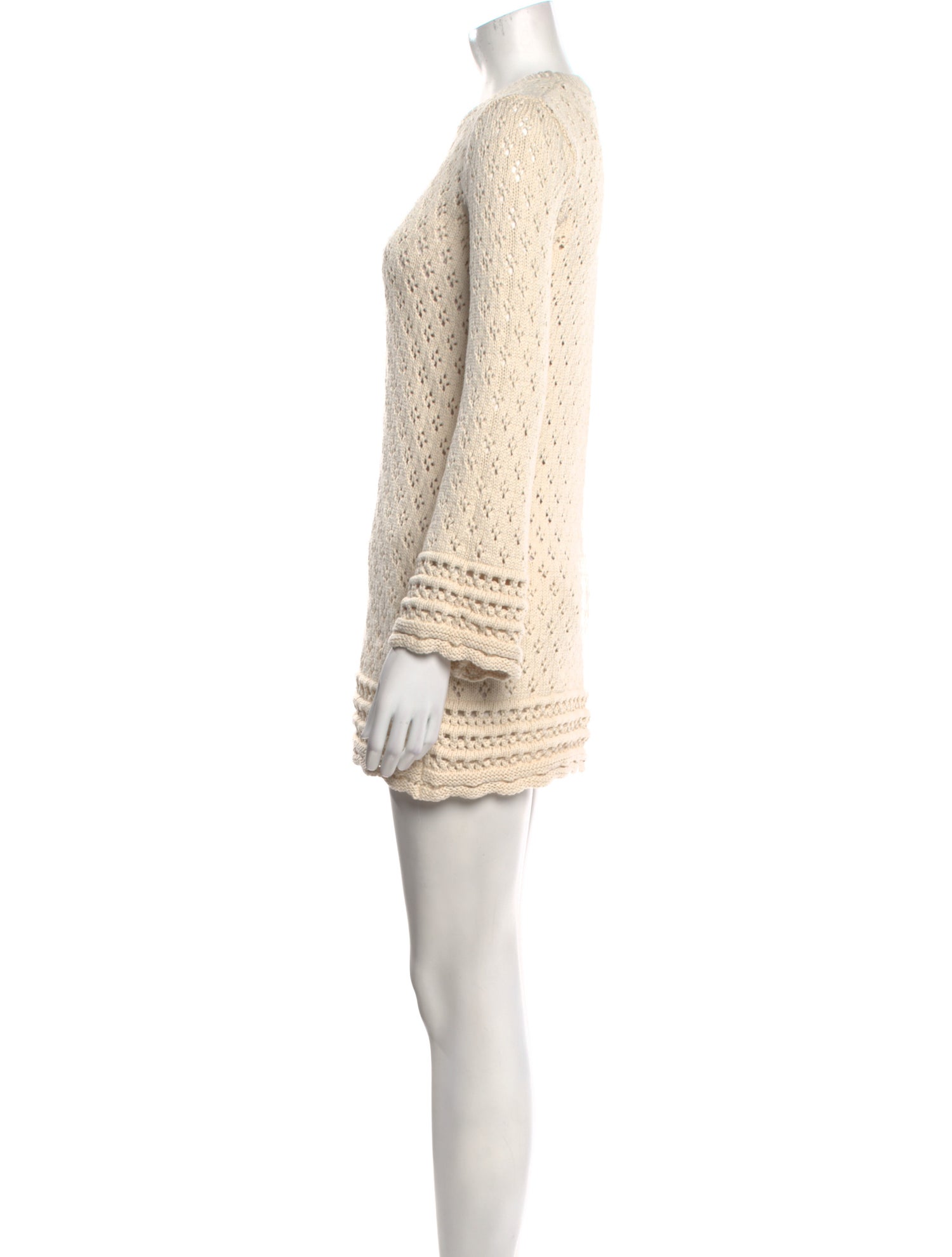 FRAME Crew Neck Mini Dress