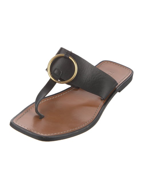 FRAME Leather Slides