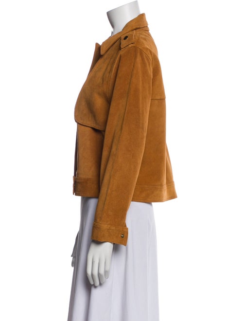 FRAME Calf Leather Utility Jacket